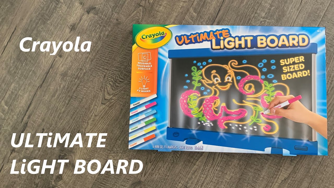 NEW Crayola Ultimate Light Board