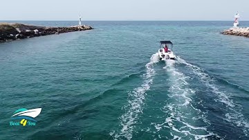 How to past the channel Nea Potidia savty