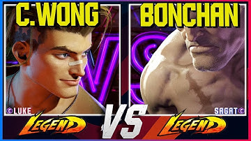 SF6 - Chris Wong (Luke) vs Bonchan (Sagat) - Street Fighter 6 High Level Gameplay