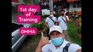 Our 1st day training of Basic Training @barbosagamepley@DMMA