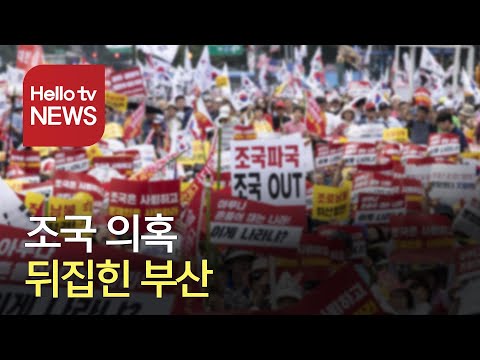 조국 의혹 발칵 뒤집힌 부산