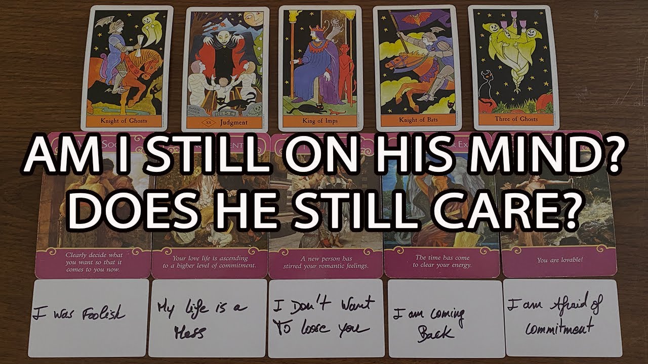 ❤️AM I STILL ON HIS/HER MIND? DOES HE/SHE STILL CARE?❤️ | 🔮PICK A CARD🔮 (Timeless)