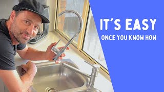 It's easy to replace your kitchen tap DIY