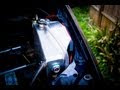 Replacing the header / expansion tank in a Mitsubishi Delica L400