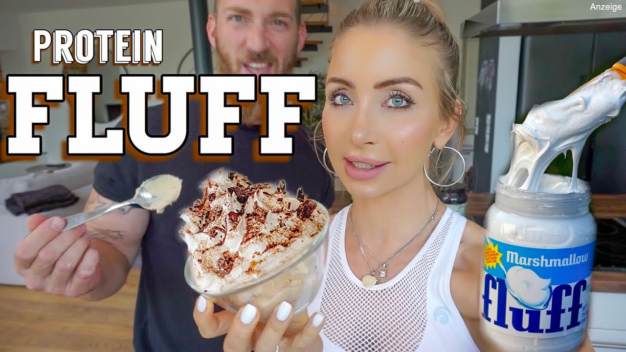 PROTEIN FLUFF Vegan Low Carb Low Fat Low Calorie Ketogen DIÄT HACK YouTube