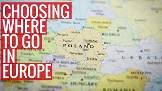 The 2nd video in the Europe Trip Planning Series-- I