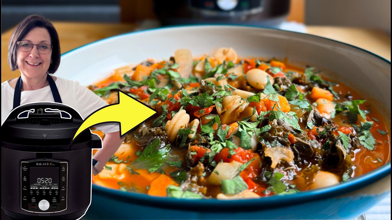 Minestrone soup I make when life gets hectic