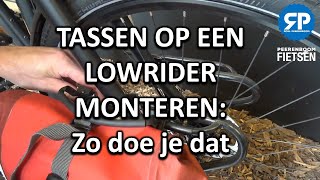 metgezel Verfrissend politicus VAUDE/ORTLIEB TASSEN OP EEN LOWRIDER MONTEREN; Zo doe je dat - YouTube