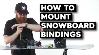 How to Mount Snowboard Bindings | The-House.com