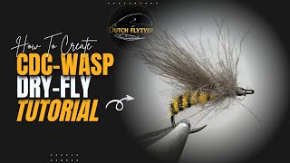 Simpel and effective Wasp Fly Tying Tutorial | Summer Terrestrial Pattern