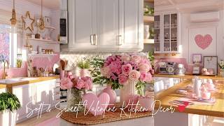Soft &amp; Sweet Valentine Kitchen Decor 💕 | Easy DIY for a Cozy, Romantic Home