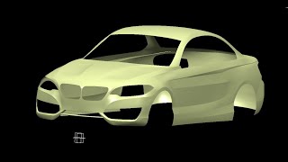 CATIA V5 (Part 1) BMW 220 coupe SURFACE modeling #Automobile Design