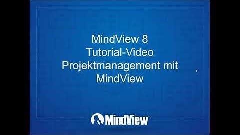 MindView 8 - Projektmanagement mit MindView