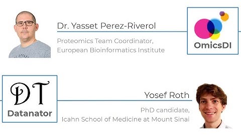 September 4: Data Aggregation: Yasset Perez-Riverol and Yosef Roth