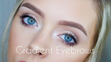 Gradient Eyebrows | Updated Brow Routine | Cosmobyhaley
