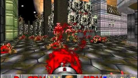 [Doom] Base Ganymede E1M5 "Phobos lab" UV-max in 11:55