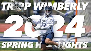 Tripp Wimberly (Class of 2026) 2024 Spring Lacrosse Highlights