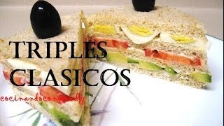 Receta: Triple Clasico De Palta, Tomate Y Huevo
