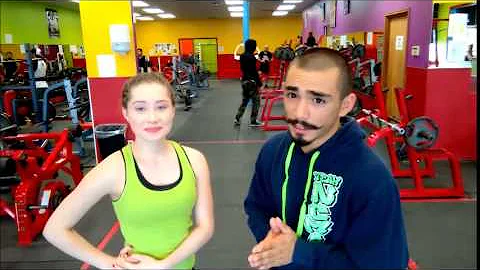 Mike Deleon MMA fighter with Ruth Coutcher at Phar...