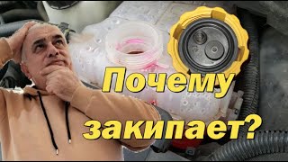 Почему антифриз закипает? Температура кипения антифриза