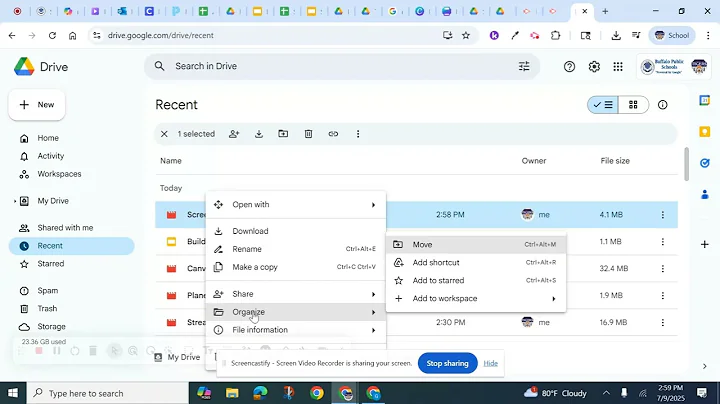 Screencastify to Google Slides
