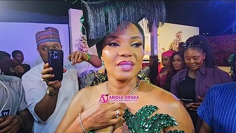 QUEEN MOTHER, IYABO OJO'S Look to THE MOVIE PREMIERE OF ENIOLA AJAO "OWAMBE THIEVES'