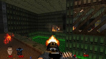 The Ultimate Doom - E1M4: Command Control [Brutal Doom v20b: Black Edition]