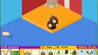 Webkinz World Spring Celebration Milk Chocolate Egg April 18, 2011 - Bunny Top Hat Prize