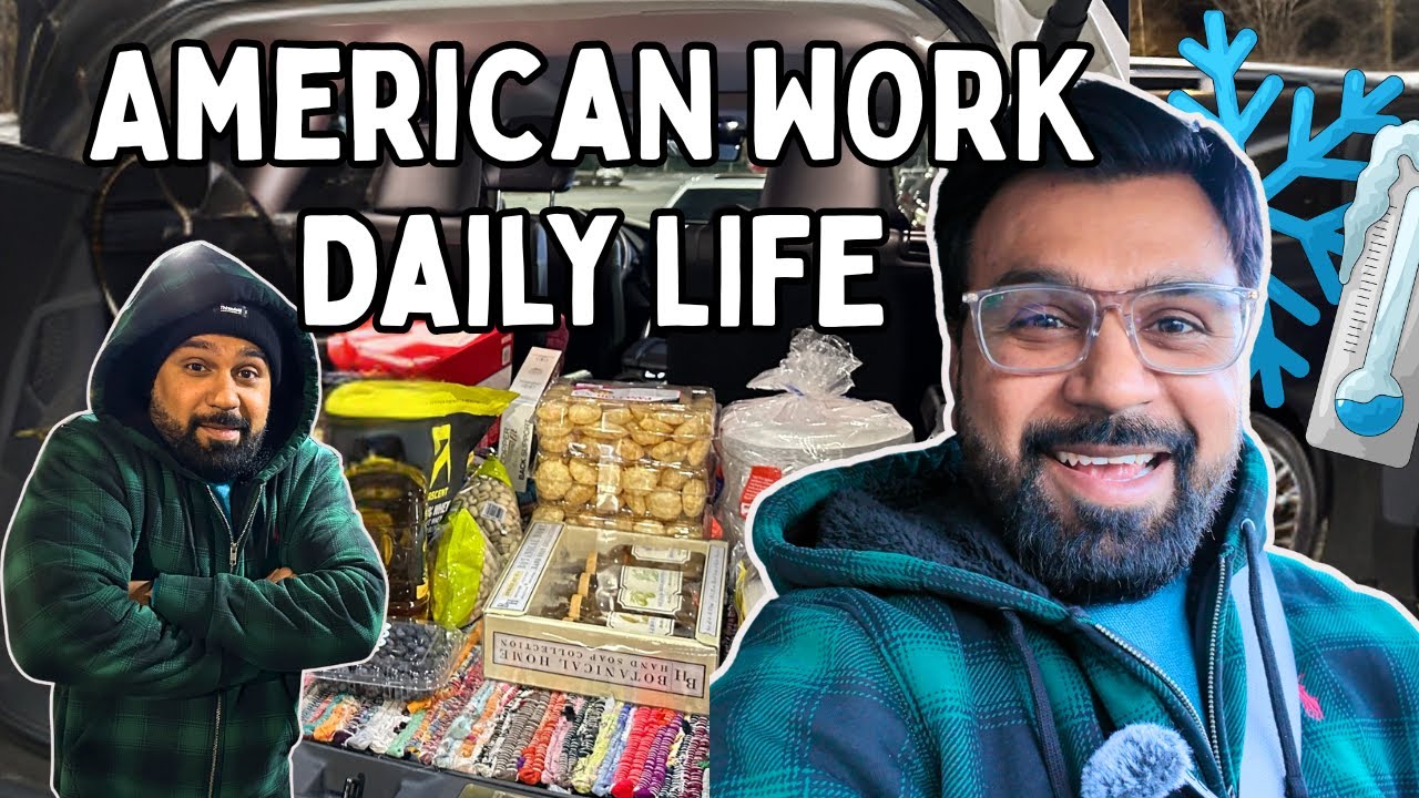 REALISTIC VLOG: America ki Thand Mein Hustle 🥶💪 + COSTCO Shopping 🛒