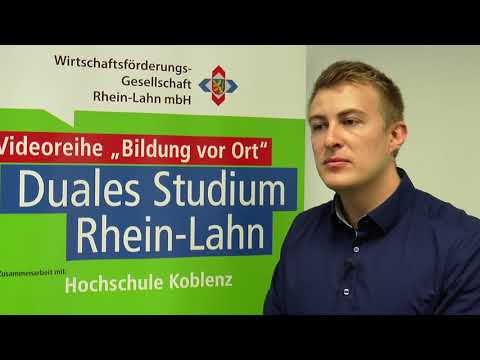 Bildung vor Ort: Hochschule Koblenz, Duales Studium - Felix Kunkel