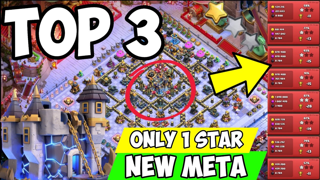 Новые* Топ-3 баз для TH18 в Войне и Легендарной лиге (2025) | Защита от 2 и 3 звезд | Ссылки на б...