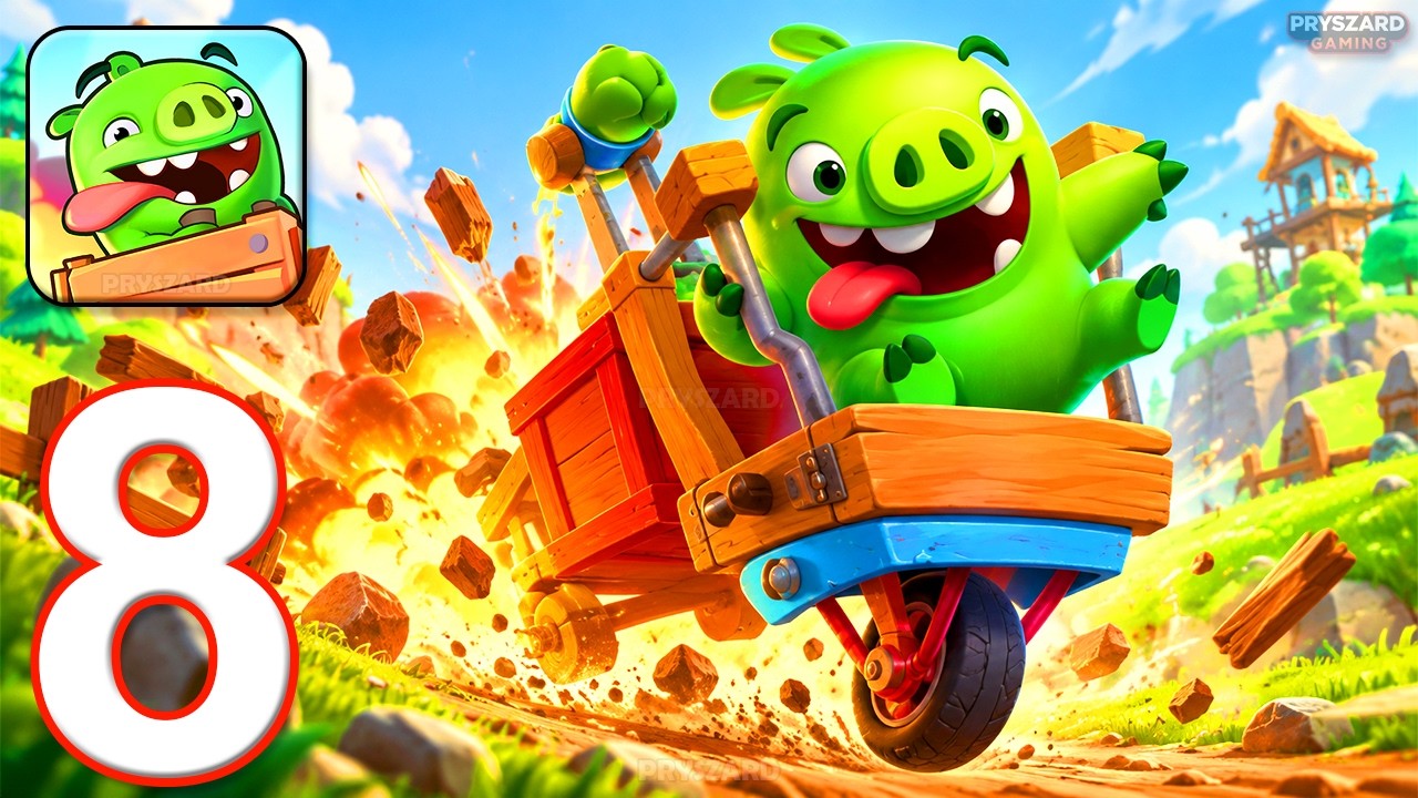 Bad Piggies 2 - Gameplay Walkthrough Part 8 - Compilation Video (iOS, Android)