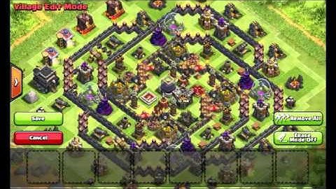 TH9 dark Elixir Farming Base-Tornado Overview