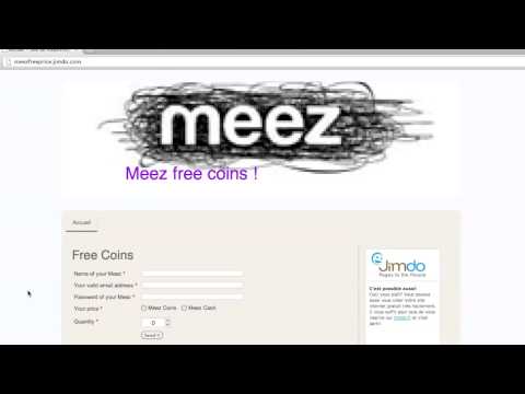 Meez Free coins !