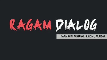 Interaksi Manusia & Komputer - Episode 05 - Ragam Dialog