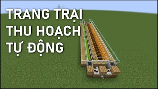 trang trại thu hoạch dưa và bí ngô tự động trong minecraft by steve MC 8,647 views 10 months ago 5 minutes, 30 seconds