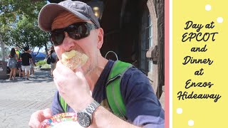 Walt Disney World Vlog | Day 2 | Epcot | Food & Wine | Dinner at Enzo's Hideaway |October 2022