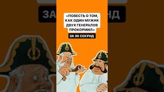 «Повесть о том, как один мужик двух генералов прокормил» за 30 секунд | #огэ #литература