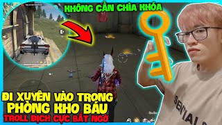 (FREE FIRE) HÙNG AKIRA XUYÊN TƯỜNG PHÒNG KHO BÁU TROLL ĐỊCH, LỖI GAME KHÔNG CẦN CHÌA KHÓA CỰC THÚ VỊ