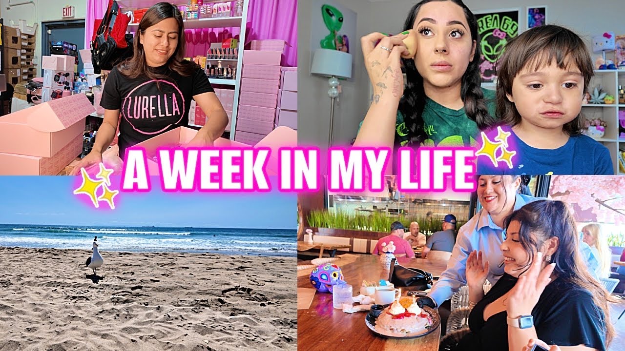 Неделя из моей жизни молодой мамы 💸✨ | Работа, пляжные дни и бранч-вечеринки 🥂🌊
