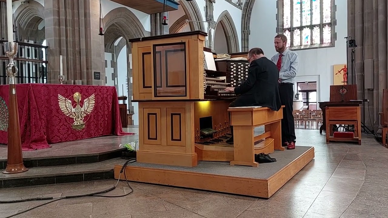 John Hosking, Organist in Residence Elect, Blackburn Cathedral, plays Alexandre Guilmant (1837-1911)