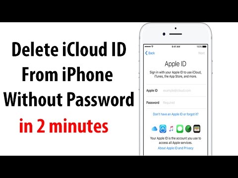 Remove iCloud Apple ID from iPhone  without password iOS 10+