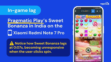 Pragmatic Play Sweet Bonanza in-game lag