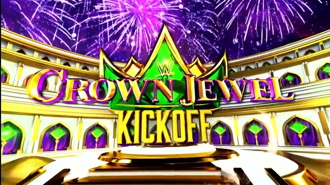 WWE Crown Jewel 2022 Kickoff Opening YouTube