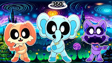 Smiling Critters POKEDANCE in 360 VR Finding Challenge | Poppy playtime 3