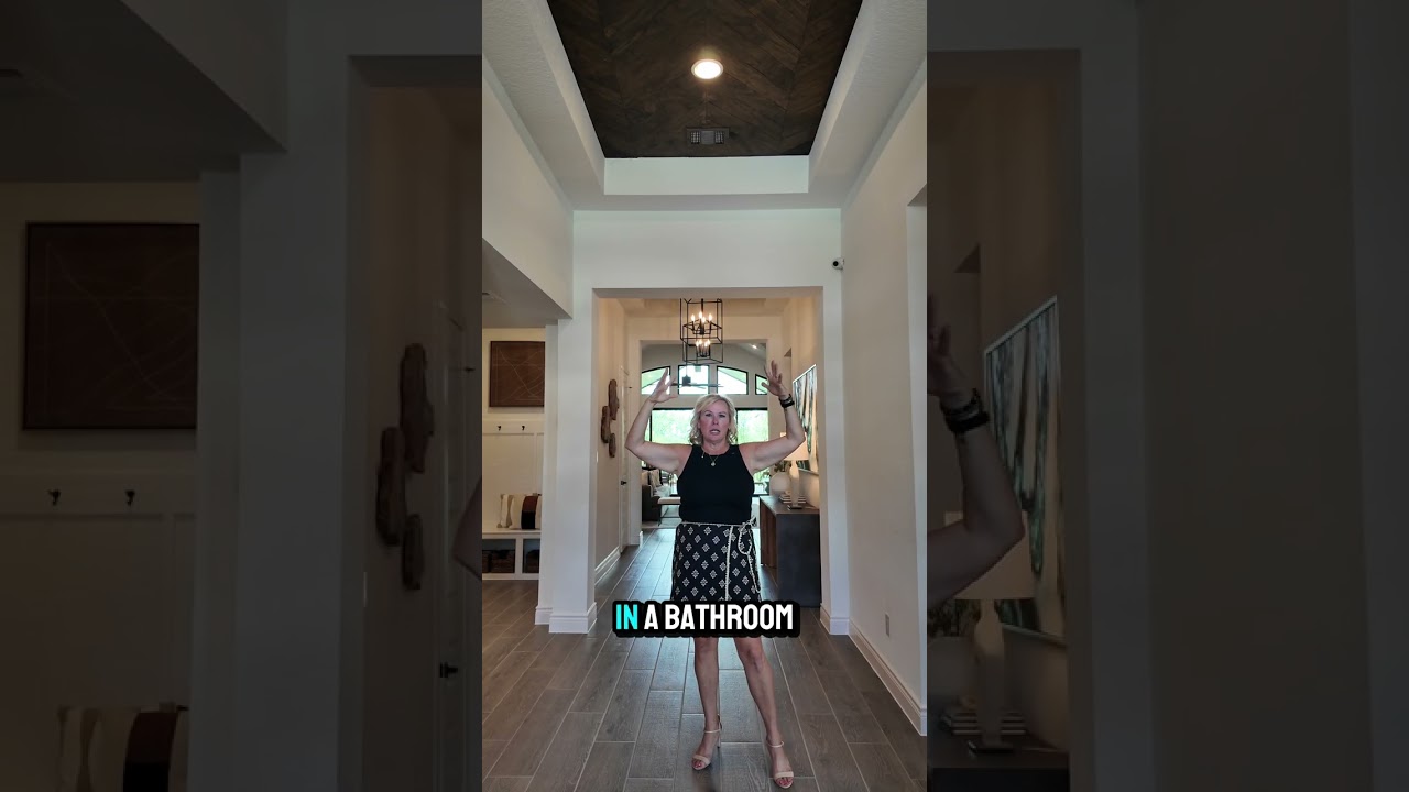 ✨ Don’t forget the 5th wall! ✨ Your ceiling is a blank canvas waiting to shine. 🎨