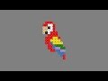 Lorito Tutorial hecho con cuentas de Perler, Artkal, Hama, Nabbi u otros