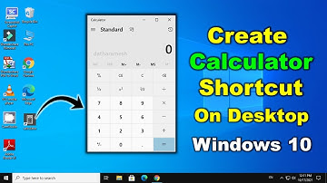 How to Create Calculator Shortcut On Desktop In Windows 10