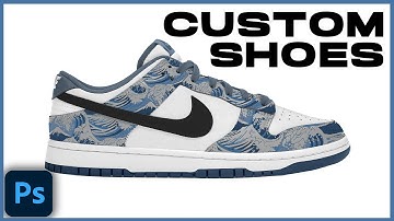 CUSTOM SHOES (EASY) | Photoshop Tutorial 2022
