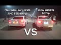 BMW E60 M5 507hp VS MERCEDES-BENZ E55 W211 AMG 476hp (Kyrgyzstan, Bishkek)